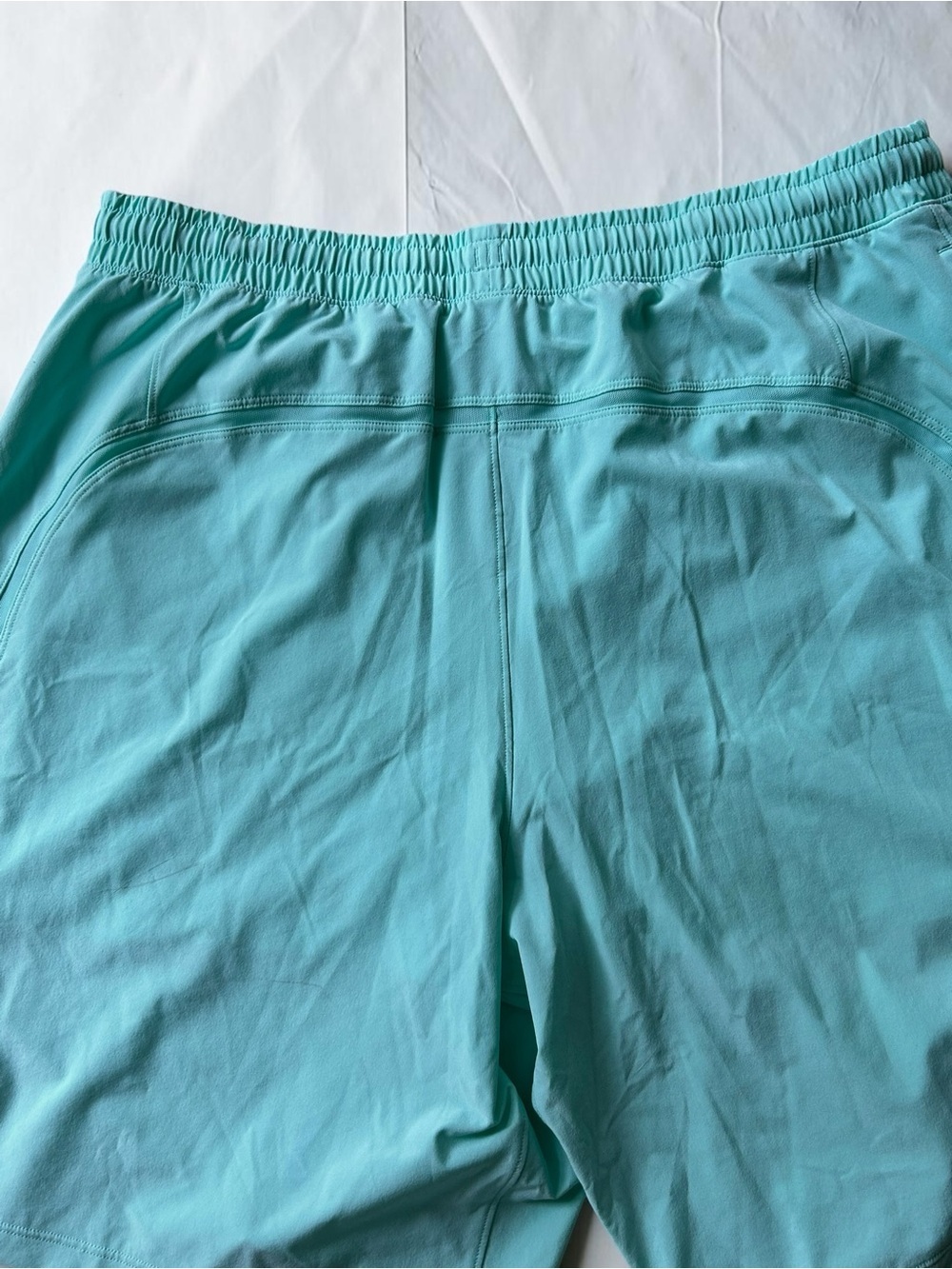 Lululemon Pace Breaker 9" Shorts, XL, Lined, Quick Dry Delicate Mint, Like New - Picture 8 of 10
